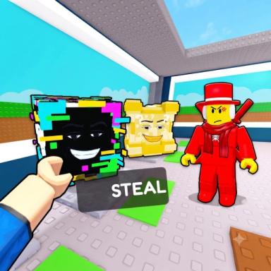 Thumbnail for Become a Lucky Block & Escape Brainrots! Game
