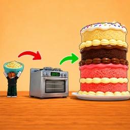 Thumbnail for Bake a Giant Cake! Game