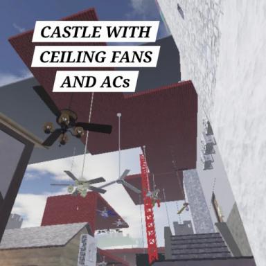 Castle with ceiling fans and ACs (Now with Obbys) icon