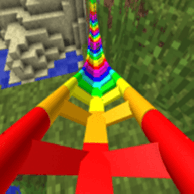 Thumbnail for SLIDE DOWN A Rainbow SLIDE Obby! 🌈  Game