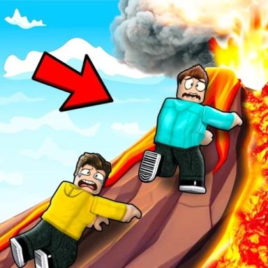 Thumbnail for Jump Into Huge Volcano Game