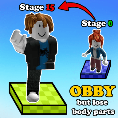 OBBY, BUT LOSE BODY PARTS icon