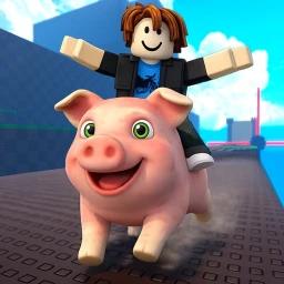 Pig Rider  [2 Player Obby] icon