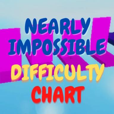 Thumbnail for Nearly Impossible Difficulty Chart Obby Game
