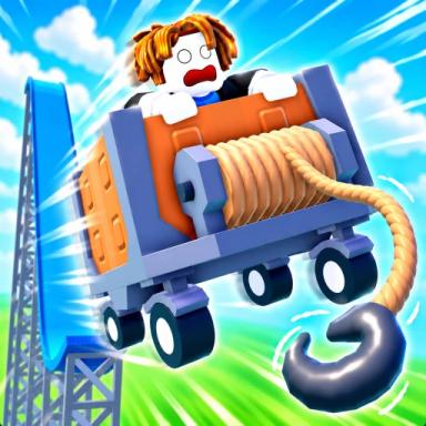 Thumbnail for [1 & 2 PLAYER] Grapple Cart Obby Game
