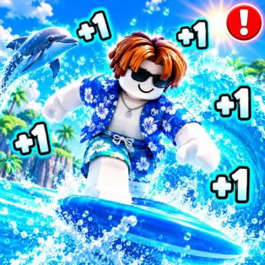 Thumbnail for 🌴[EVENT NOW] +1 Speed Surfing Escape!🏄 Game