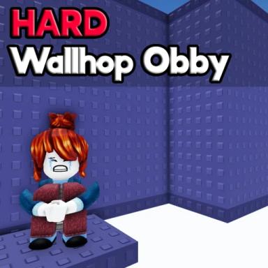 Thumbnail for The Hard Wall Hop Obby Game