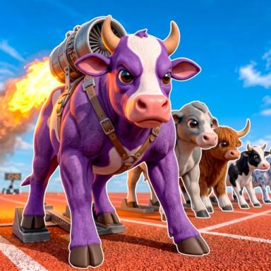 Thumbnail for [UPD 4] Cow Race!🐄💨 Game