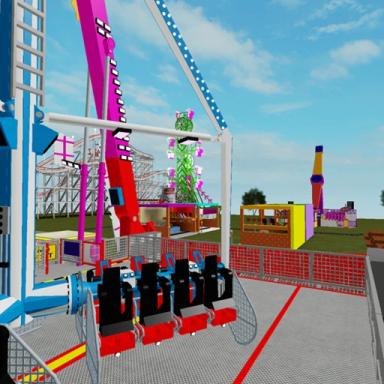 Thumbnail for A roller coaster with a lot of cool rides!! Game