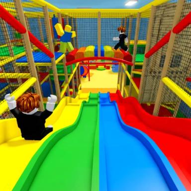 Thumbnail for Super Fun Rainbow Obby Game