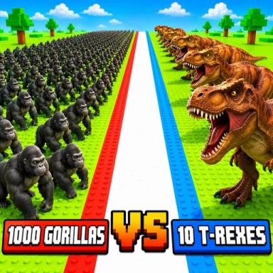 Thumbnail for Who wins? ⚔️ BATTLE SANDBOX Game