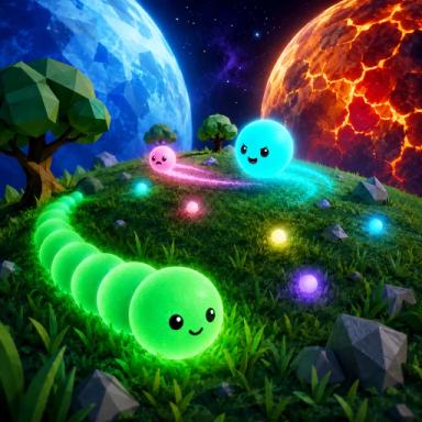 Thumbnail for ✨🌎Glow World🐛✨ Game