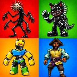 Thumbnail for 🤩NEW Find The SCP Backrooms Rainbow Morphs Game