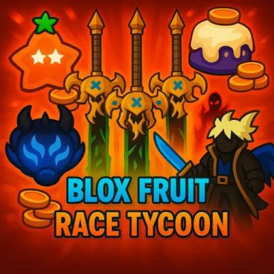 [X2 MONEY BUFF] Blox Fruit Race Tycoon icon