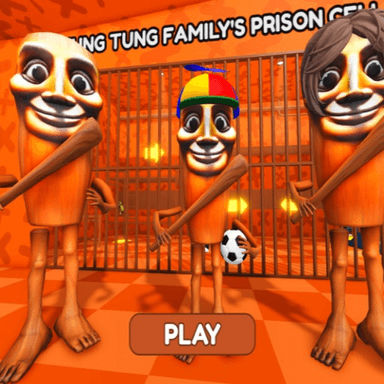Thumbnail for TUNG TUNG FAMILY'S PRISON RUN! (Obby) Game