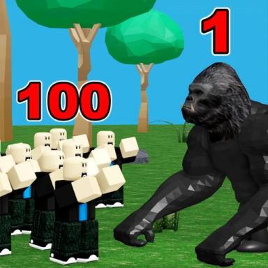 Thumbnail for 1 GORILLA vs 100 MEN Game