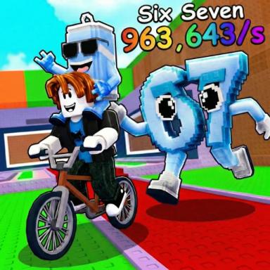 Thumbnail for Steal Brainrot from Guards on Bike 🧠 Game