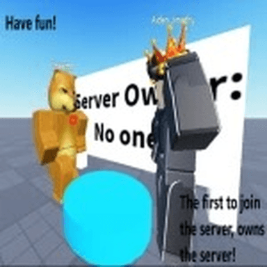 Thumbnail for The first to join the server, Owns the server! Game