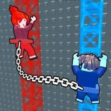 Thumbnail for Chained Together [2 Player Obby] Game