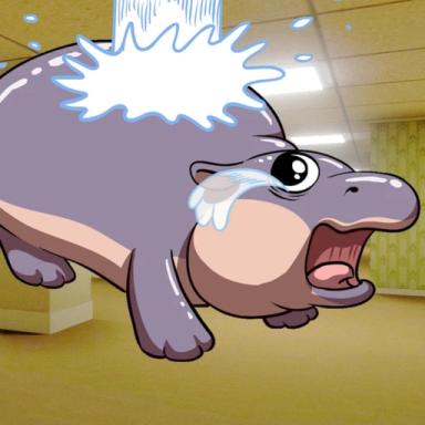Moo Deng in the Backrooms icon
