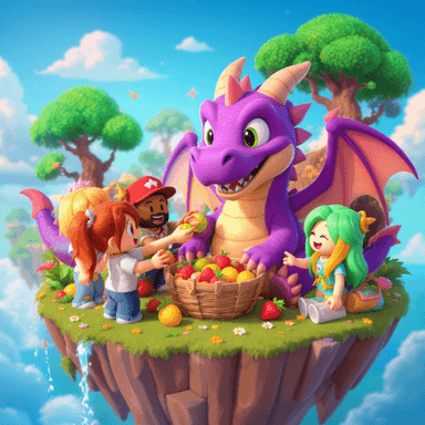 Thumbnail for Dragon Feeding Simulator 🐉🔥 Game
