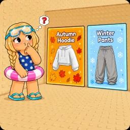 Thumbnail for Would You Rather: Season Outfit Tower ❄️🍂 Game