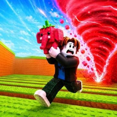 Thumbnail for 🍨 Escape Tornado For Brainrots! Game