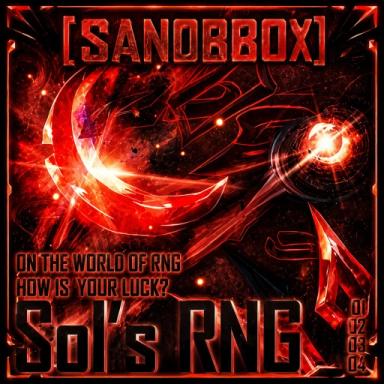 [VERY SOON👀]Sol's RNG SANDBOX [EON-1] icon