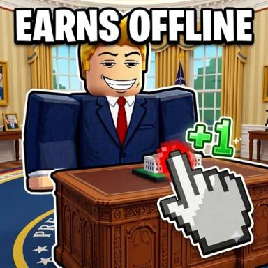 Thumbnail for (WHITE HOUSE!!) Click for PRESIDENT🖱️🦅 Game