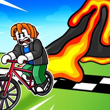 Thumbnail for Escape the Lava on Bike Game
