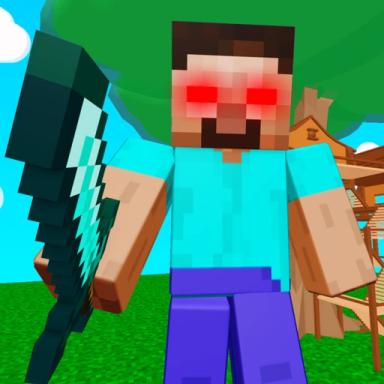 Thumbnail for Survive Herobrine the Killer Game