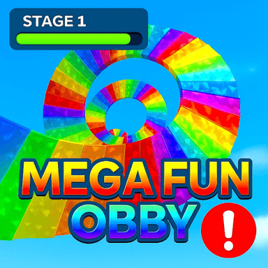 Mega Fun Obby 🌈 400 Stages! icon