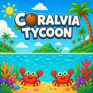 Thumbnail for Coralvia Tycoon 🏝️ Game