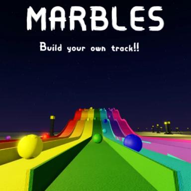 Thumbnail for marbles! [BUILD YOUR OWN TRACK!](Major patch) Game