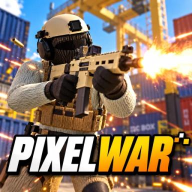 Thumbnail for 🔥 [CAMO GRIND] PixelWar: Tactical FPS Game