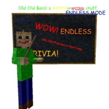 Thumbnail for Old Old Baldi's Basics Endless Mode (Finished) Game