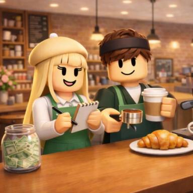 Thumbnail for 2 Player Coffee Shop Tycoon ☕ Game