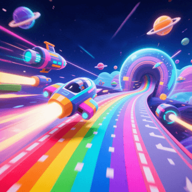 🚀Space League Race  icon