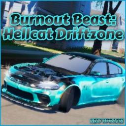 Thumbnail for (🩵NEW CAR!) Burnout Beast: Hellcat Driftzone🚗💨 Game