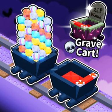 Thumbnail for [🎃] 2 Player Cart Ride Tycoon Game