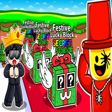 [🎄] Festive Lucky Blocks 🎁 icon