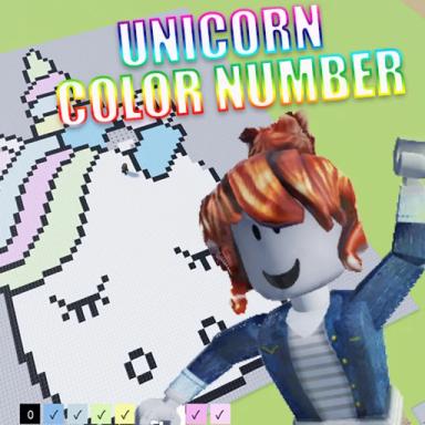 Unicorn Color Number: Pixel Art Paint by Numbers icon