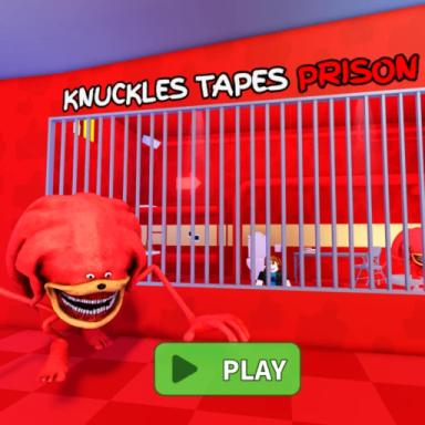 Thumbnail for 🔪KNUCKLES TAPES' PRISON RUN (Obby) Game