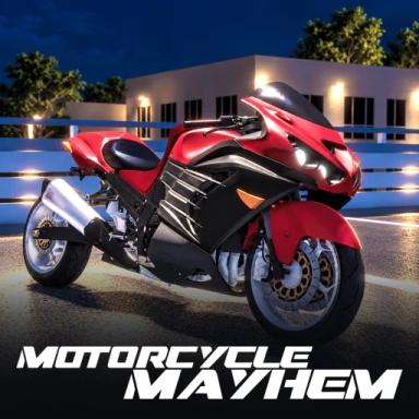 Thumbnail for 🏍️ [NEW BIKE!] Motorcycle Mayhem Game