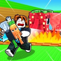 Thumbnail for [🌋] Escape Getting Burned for Brainrots Game