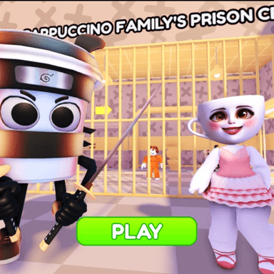 ☕ CAPUCHINO FAMILY'S PRISON RUN! (Obby) icon