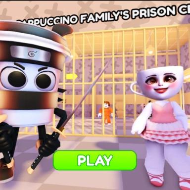 ☕ CAPUCHINO FAMILY'S PRISON RUN! (Obby) icon