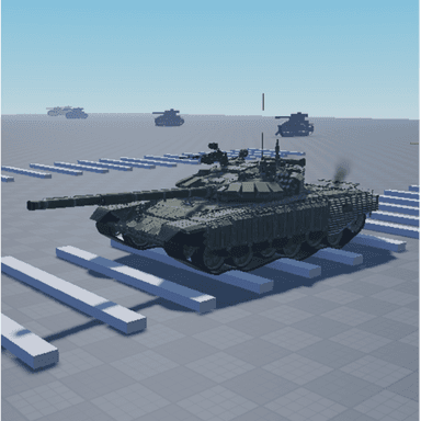 realistic tank test  icon