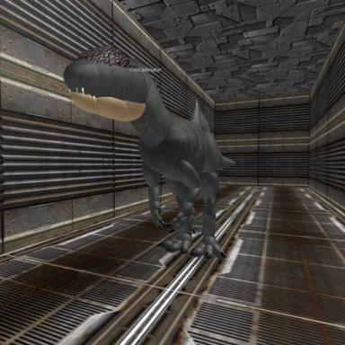 t rex in AREA 51 icon