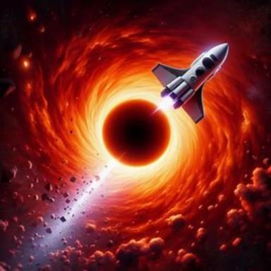 Ride a rocket into a Black Hole  🚀🌌 [DIMENSIONS] icon